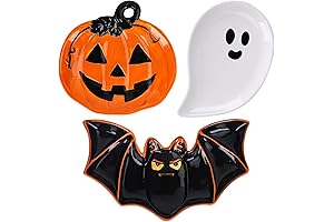 Whaline Ceramic Halloween Candy Bowl