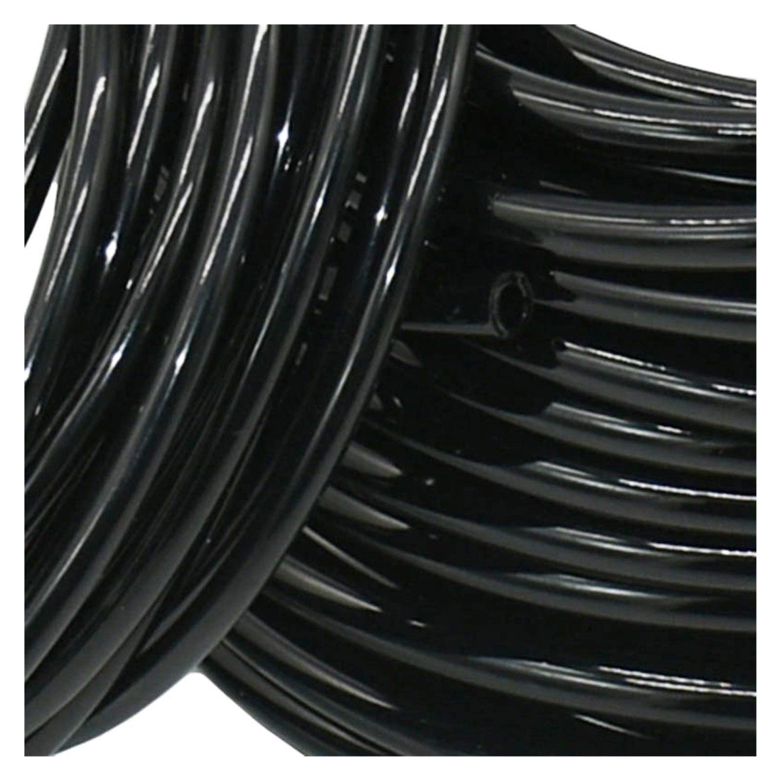 Wąż ogrodowy 1/4 "Elegancki elastyczny wąż ogrodowy 4/7 Ogród Drip Wąż wodny 20m 30m 50m (Color : 50m)