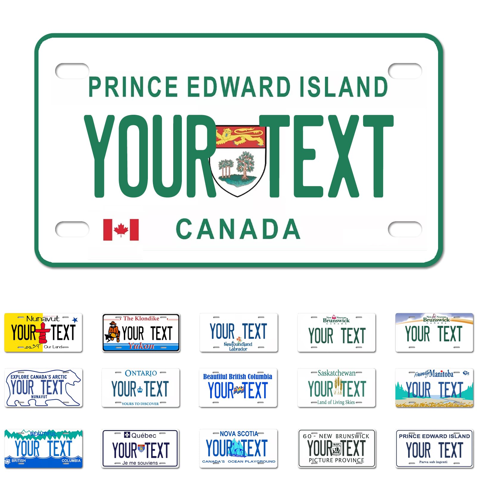 Ontario License Plate, 6"×12" Custom License Plate — view 30