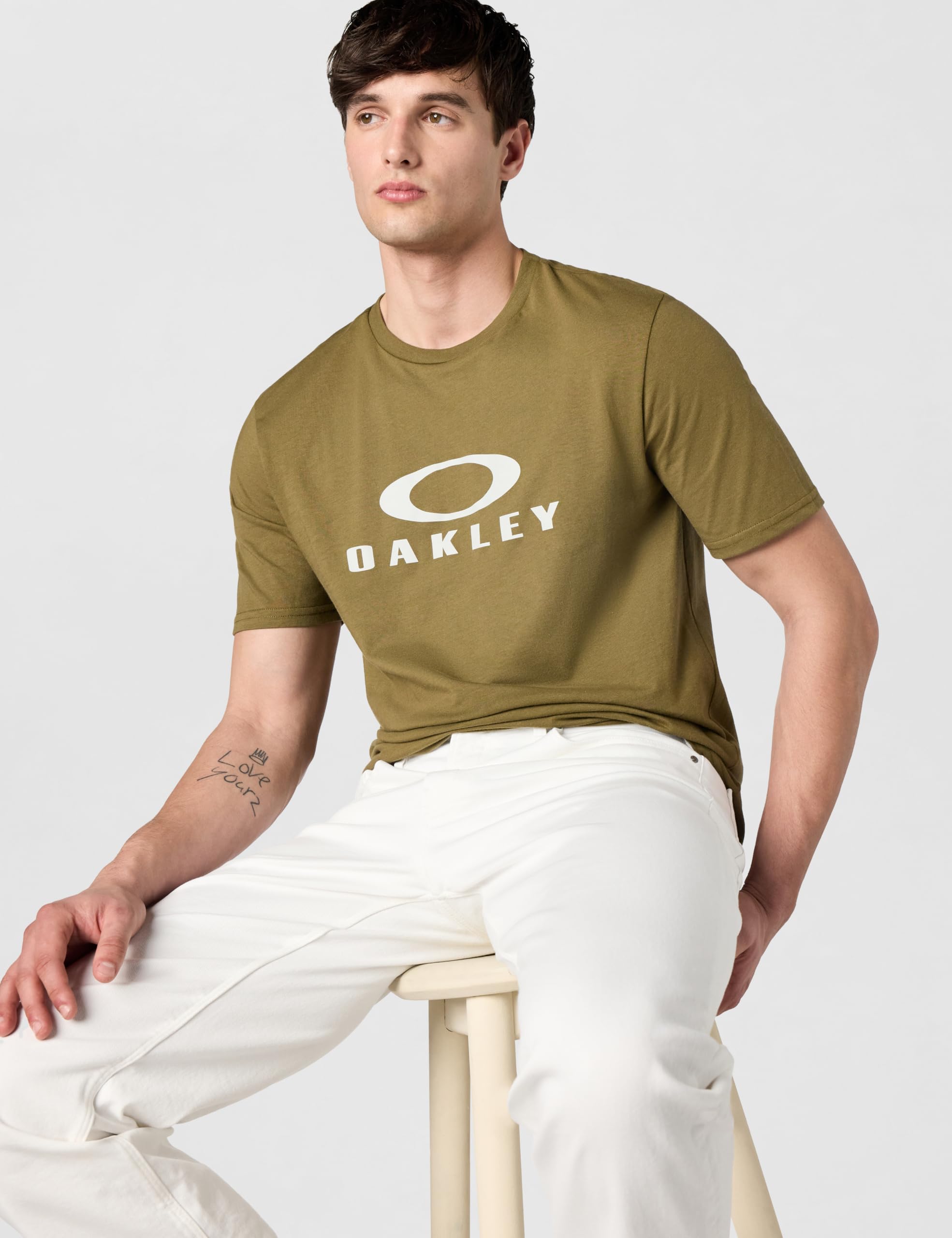 Oakley Mens O Bark 2.0 Tee, Army Green, X-Small | Amazon.com