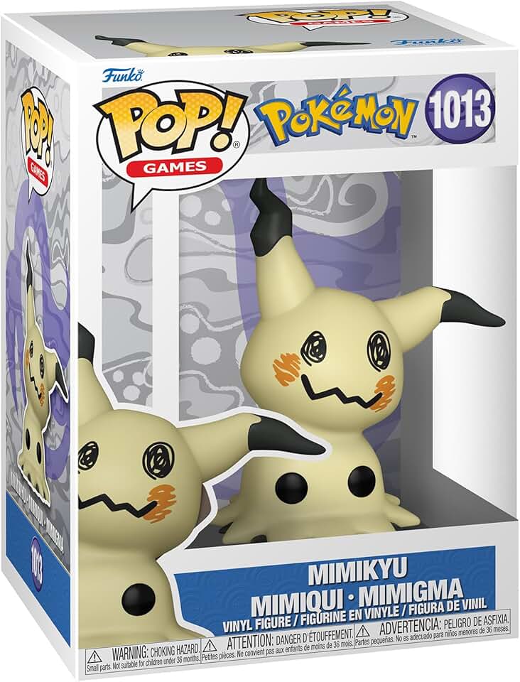 Funko POP! Games: Pokemon - Mimikyu - Mimigma - Vinyl-Sammelfigur - Geschenkidee - Offizielle Handel