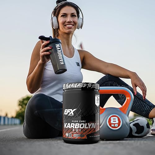 Miniatura 124 de EFX Sports Karbolyn Fuel | Polvo de carbohidratos de rápida absorción | Carga de carbohidratos, energía sostenida, recuperación rápida, sin