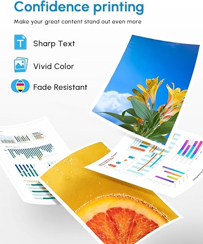 Miniatura 6 de 712XL 712 - Cartuchos de tinta de repuesto de alto rendimiento para impresora HP 712 712XL para impresora de trazador de estudio DesignJet T650 T630