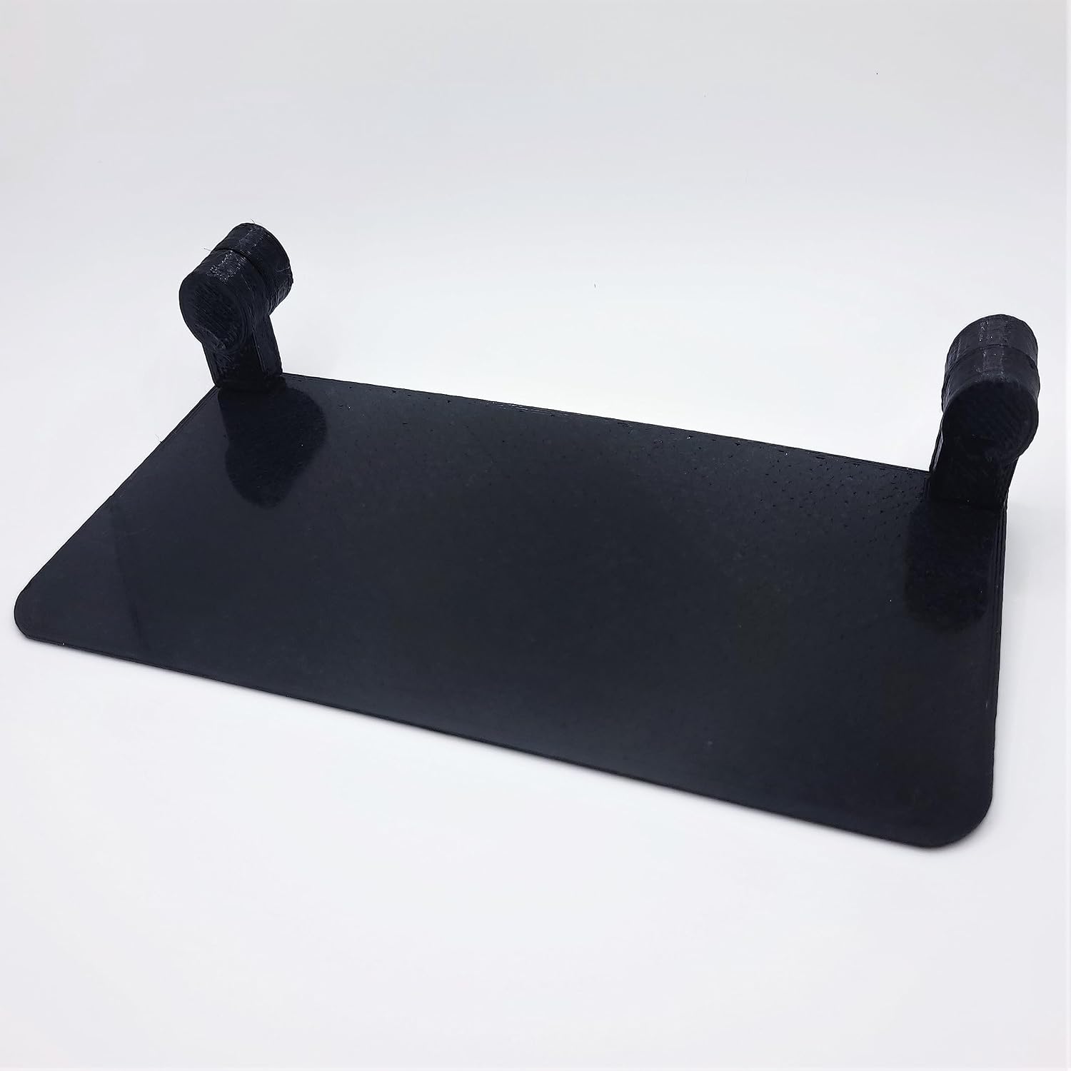 stroodies Lotl Lounge Ledge | Aquarium-Safe Magnetic Ledge for Axolotls & Aquarium Pets | Black