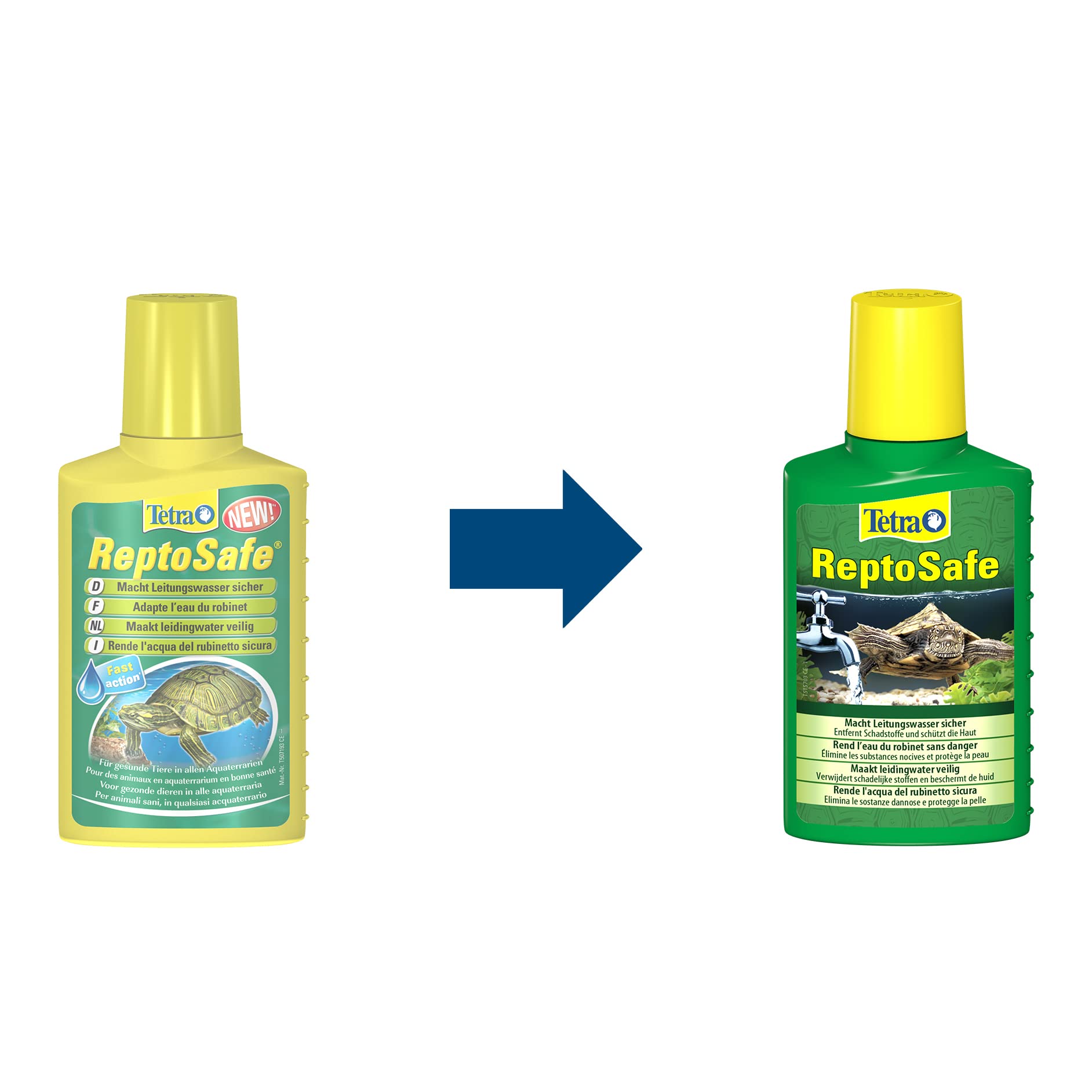 Tetra ReptoSafe 100 ml - Neutraliza los componentes nocivos y garantiza que el agua del grifo sea segura para los reptiles acuáticos, tales como tortugas y anfibios - 4