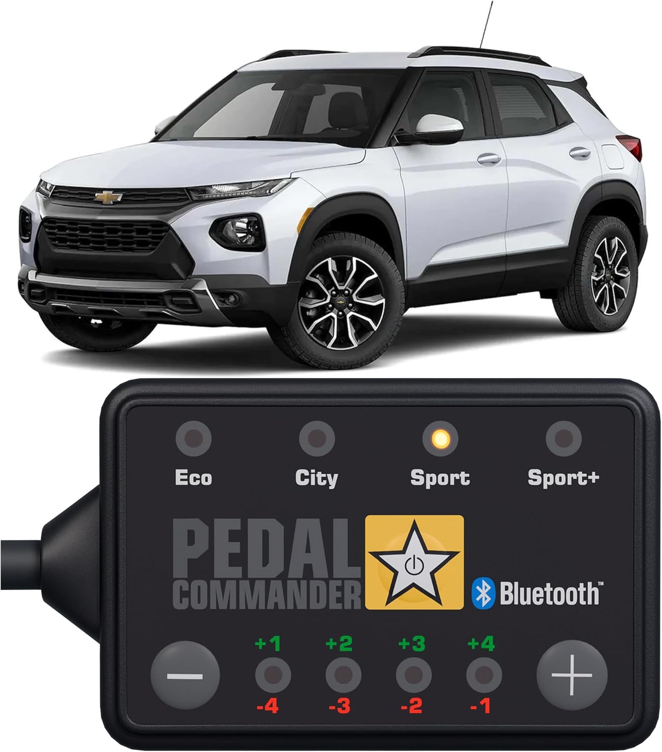 PEDAL COMMANDER for Chevrolet Trailblazer 2020-2026 Throttle Response Controller - Plug-and-Play, 4 Driving Modes, App Control, Throttle Controller Performance Mods, Trailblazer Parts