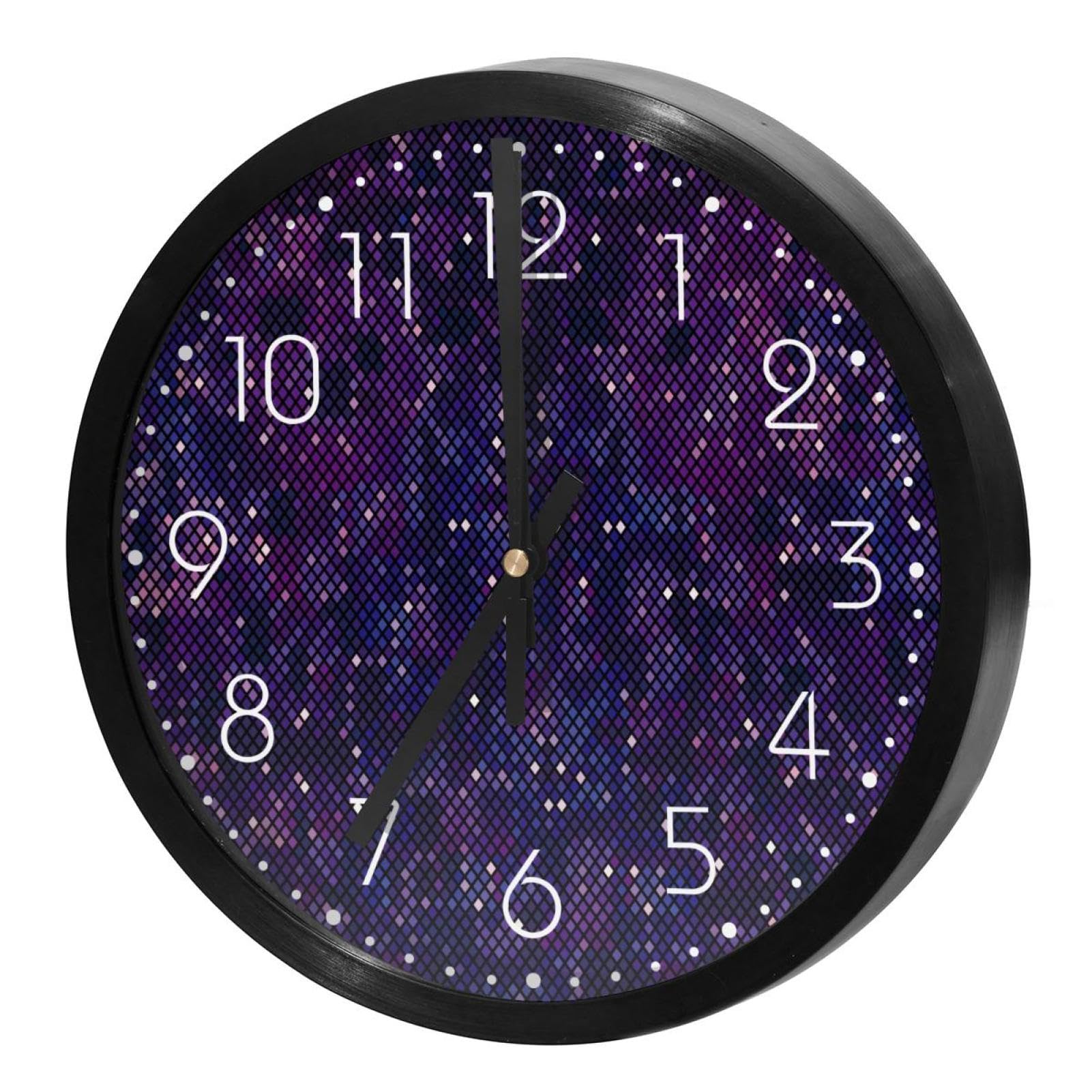Horloge murale silencieuse sans tic-tac pour retrouver le sommeil et la concentration de nuit