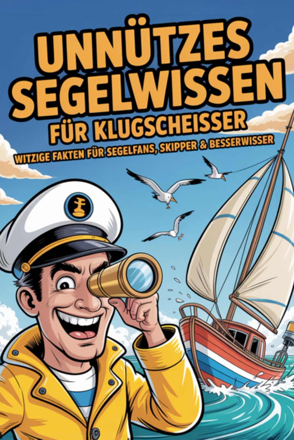 Unnützes Segelwissen für Klugscheisser: Witzige Fakten für Segelfans,Skipper & Besserwisser.