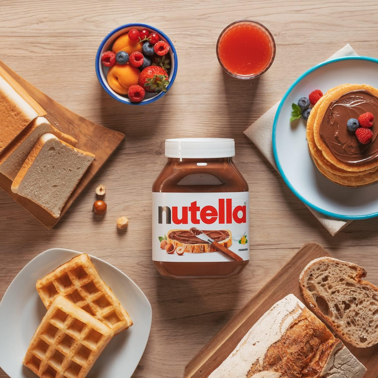 NUTELLA Hazelnut Spread 1kg Jar