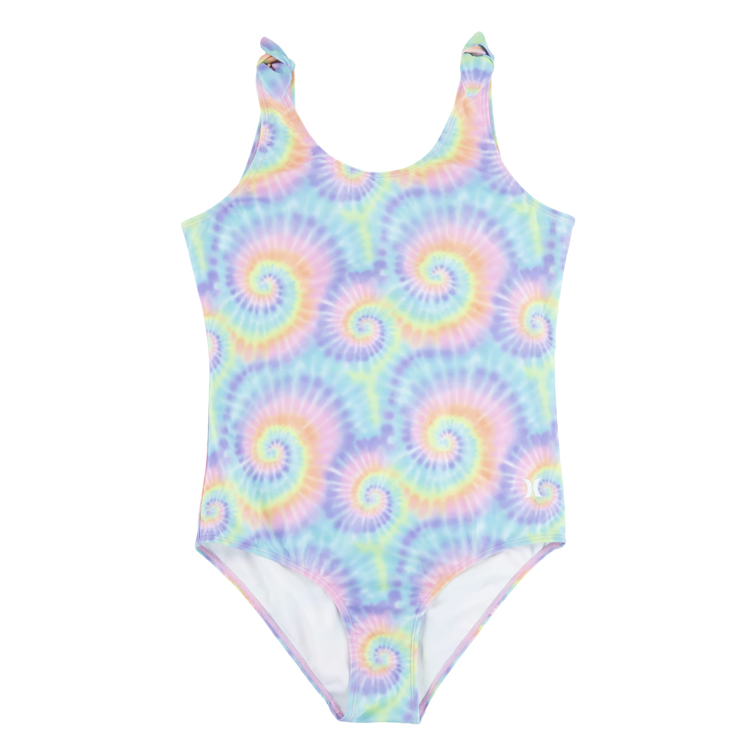 Hurley Hrlg Shoulder Tie 1pc Swimsuit One Piece Swimsuit Niñas (Pack de 1)