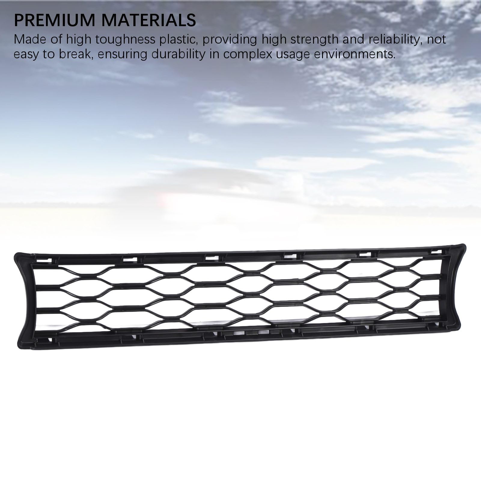 Rejilla Inferior del Parachoques Delantero, reemplazo del Inserto de la Parrilla Inferior del Coche de la Cubierta Central para Mini S F55 F56 F57 2014-2021, 51117301564