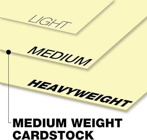 Miniatura 3 de Springhill Papel de cartulina de color azul de 8.5 x 11 pulgadas, 90 libras, 163 gsm, 2500 hojas (10 resmas) - Cartulina ligera de alta calidad,