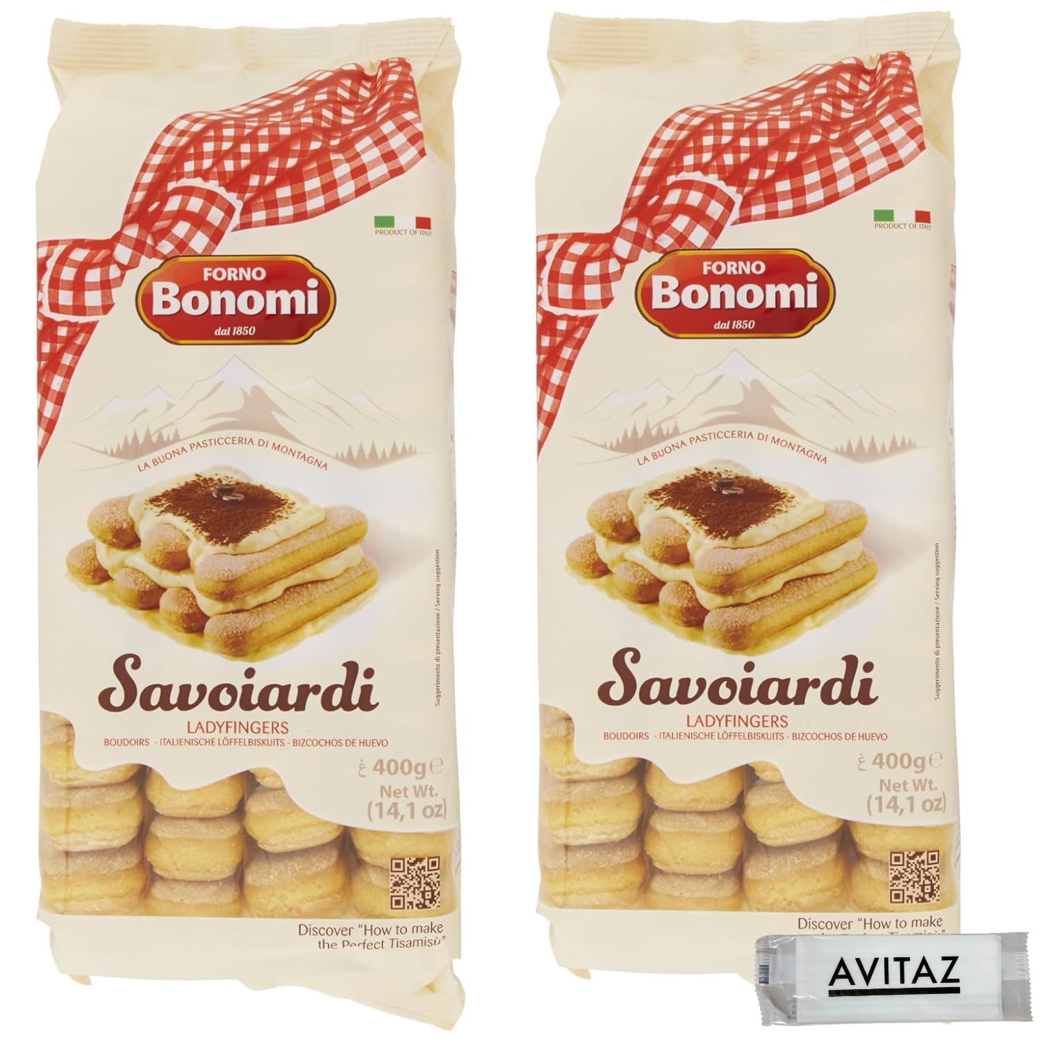 Amazon.co.jp: Bonomi ボノミ サヴォイアルディ (クッキー) 400g×2袋