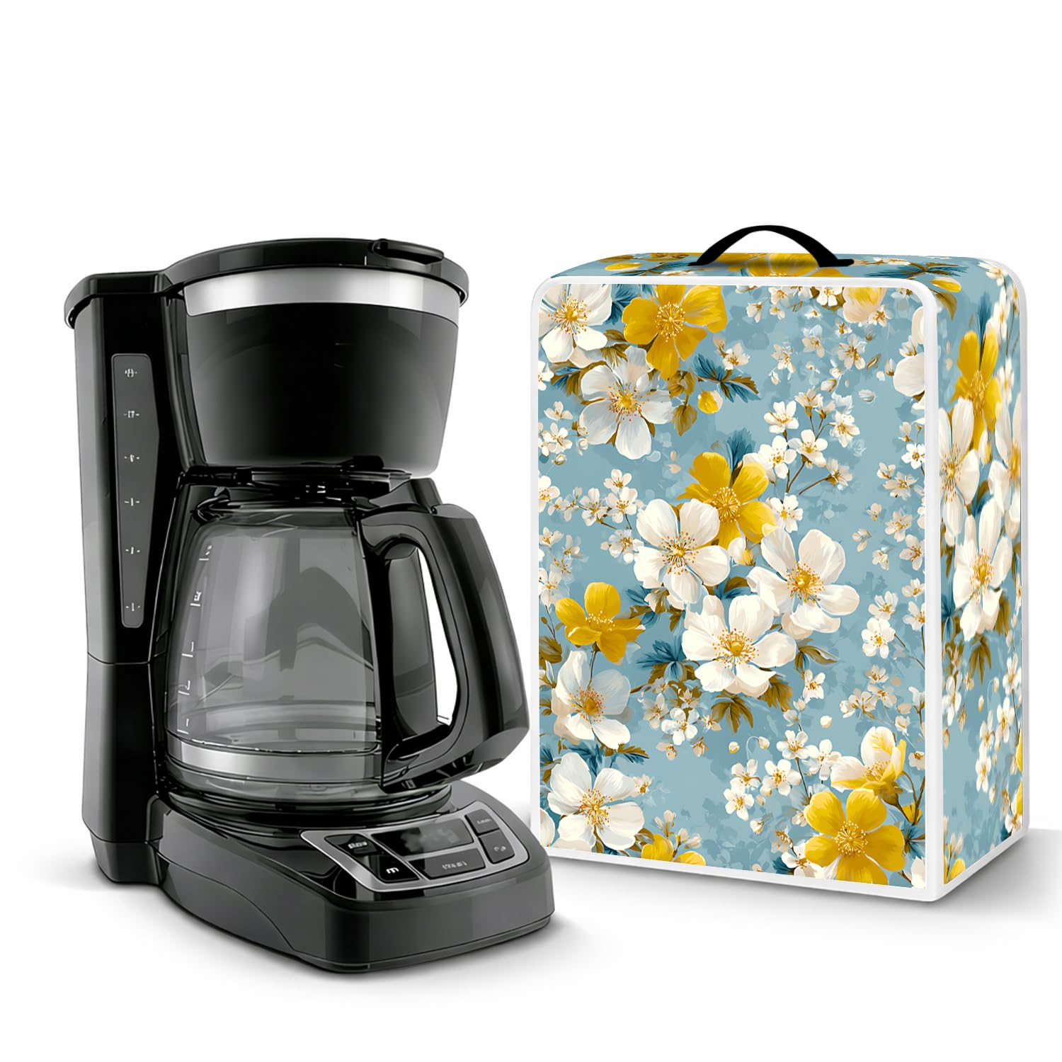 Coffee Maker Cover – Reusable Dustproof Appliance Cover, Suitable for Blender, Juicer and Countertop Kitchen Appliances