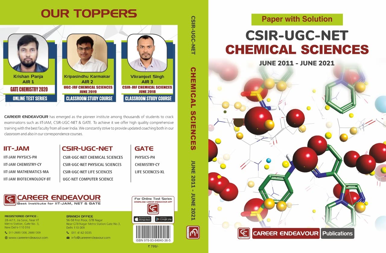 CSIR NET Chemical Science Solved Papers 2