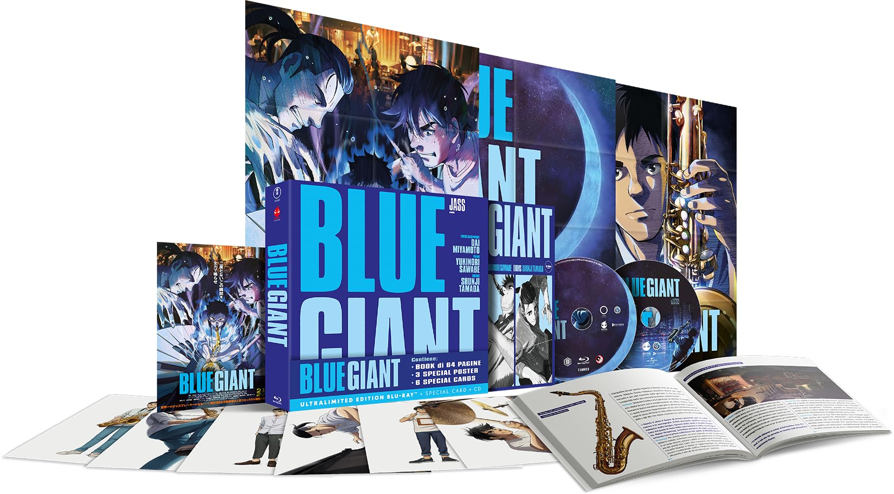 Blue Giant (Ultralimited Blu-ray + CD + gifts) [Tiratura Limitata Numerata 1000 Copie]