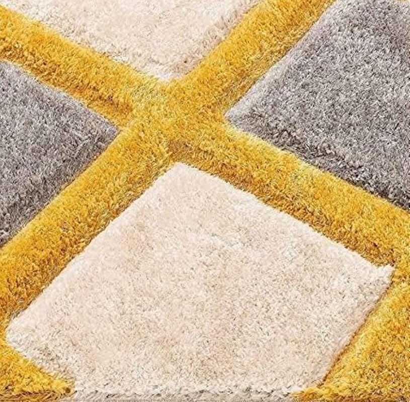Image of Royal Look Edition Large 60 X 96 Inch Carpets for Home | Premium Shaggy Fur Rug Runner | Anti-Skid Bedroom Carpet |Premium Living Area Office Sofa Room (5X8 feet)