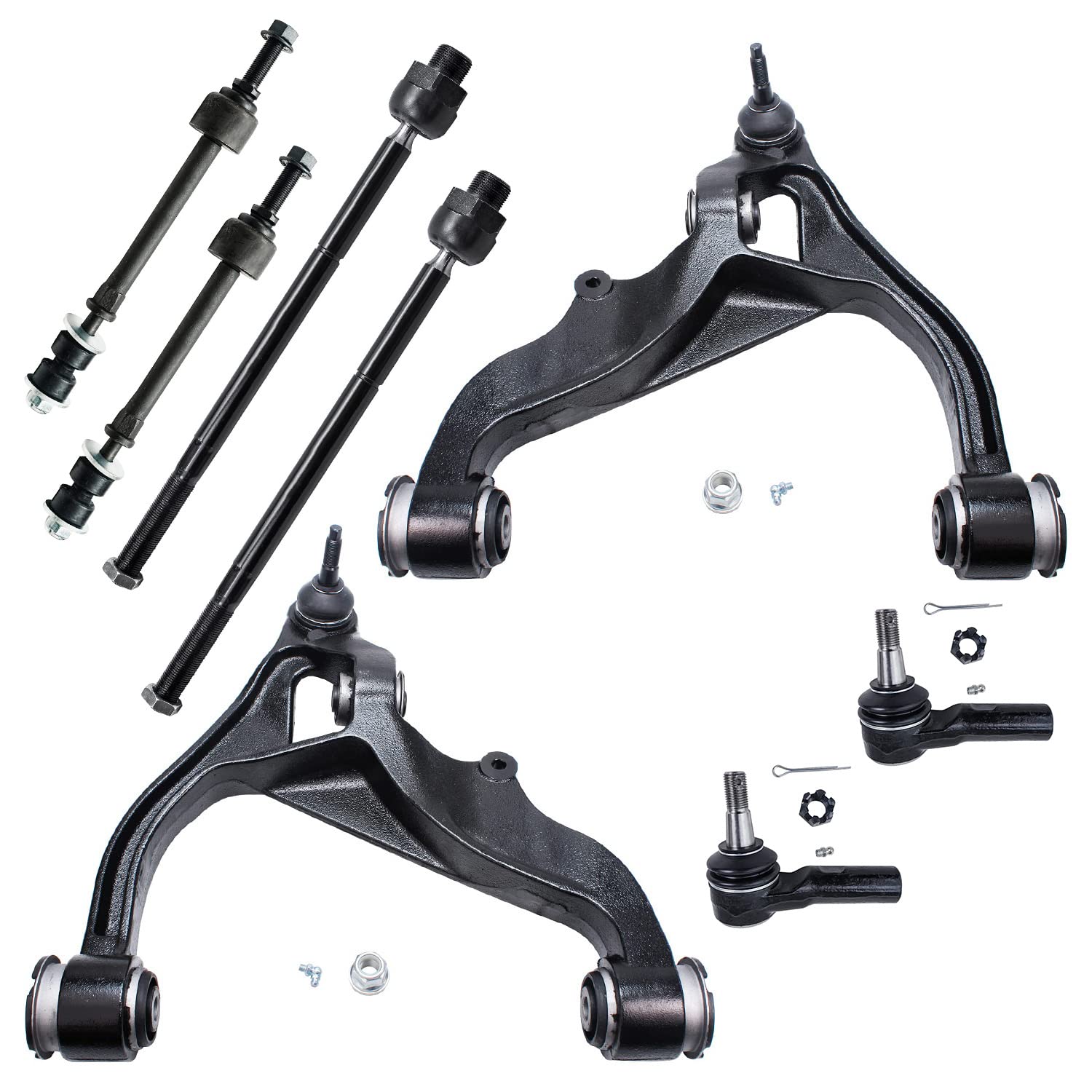 Detroit Axle - 4WD Front End Suspension Kit for 2006-2012 Dodge Ram 1500