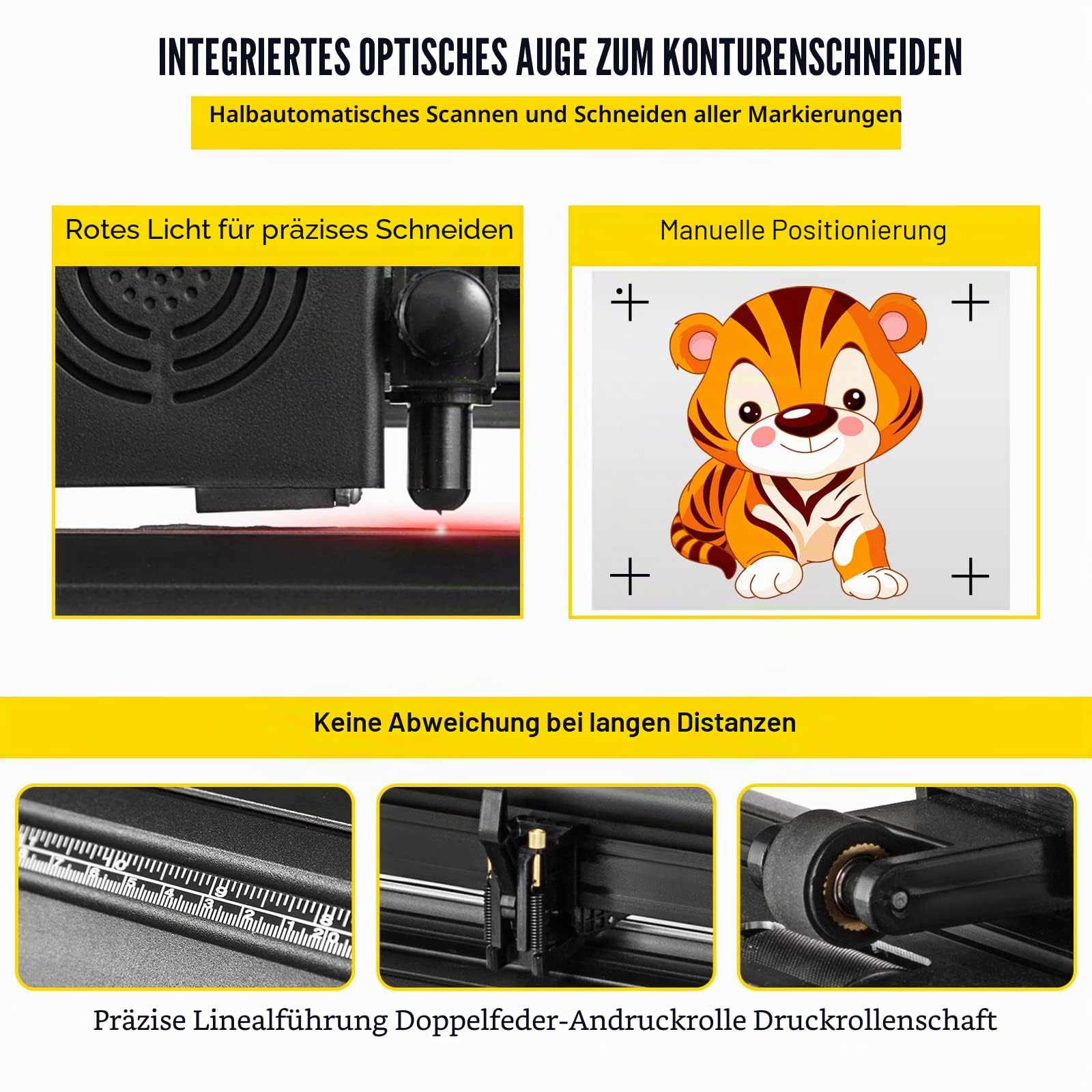 VEVOR Vinyl-Schneidemaschine Plottermaschin, 87 cm Vinyl-Schneider, halbautomatische DIY-Vinyl-Drucker-Schneidemaschine, Manuelles Positionierungs-Schild-Schneiden mit Bodenständer Signmaster Software