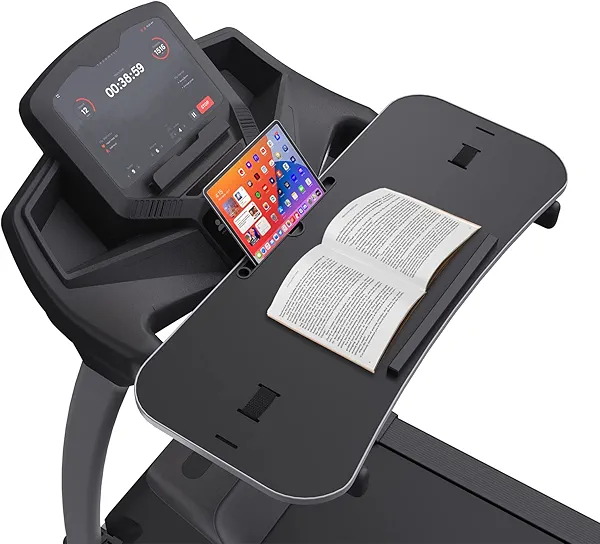 Miden Treadmill Desk Attachment, Universal Laptop Desk, Ergonomic Platform for Notebooks, Tablets, Workstation for Treadmill Handlebars up to 36 inches