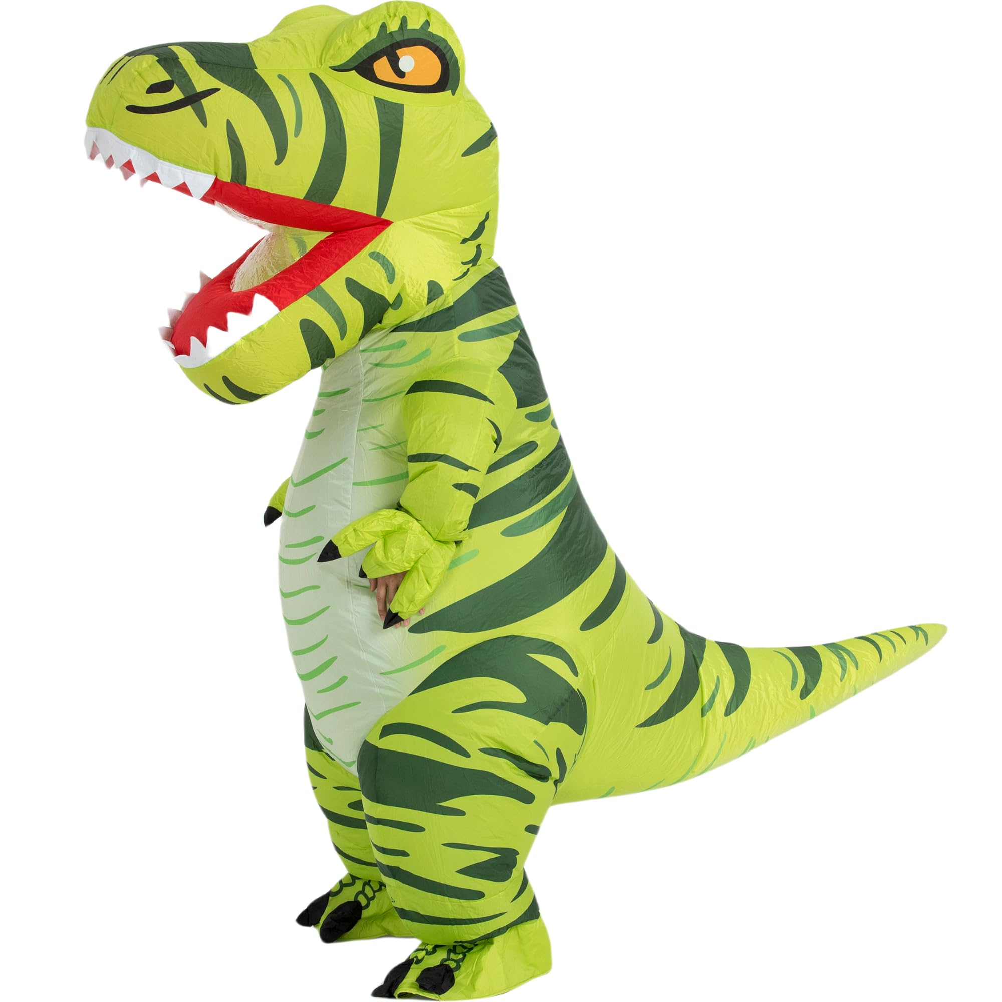 Dinosaur Costume Adult,Inflatable Costume,Blow Up Trex Costume,Halloween Costumes for Men/Women X-Large Size