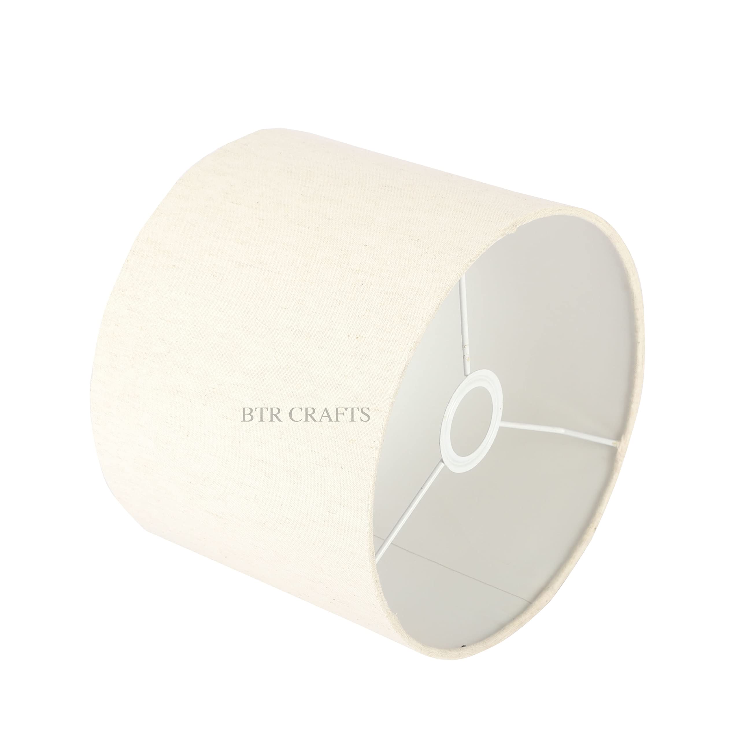 BTR CRAFTS Unique Color Lampshade, 10" Inches Flex Drum Shade Suitable For Table & Floor Lamp, Bedroom Living & Dining Room, Café Resorts Hotels & Restaurants-image-6