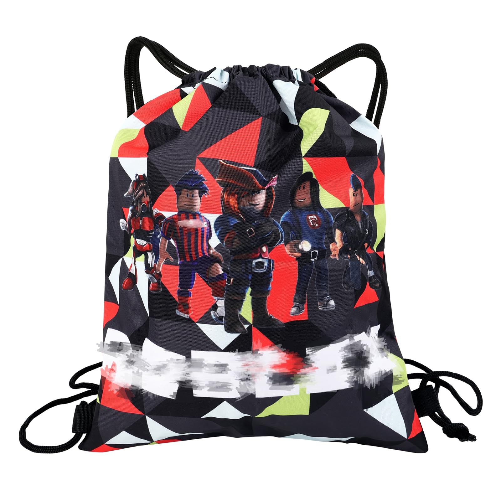 Gamer Drawstring Bags, Swimming Bags for Kids, Waterproof Gym Bag for Kids Adults Teenagers School Sports Travel — view 12