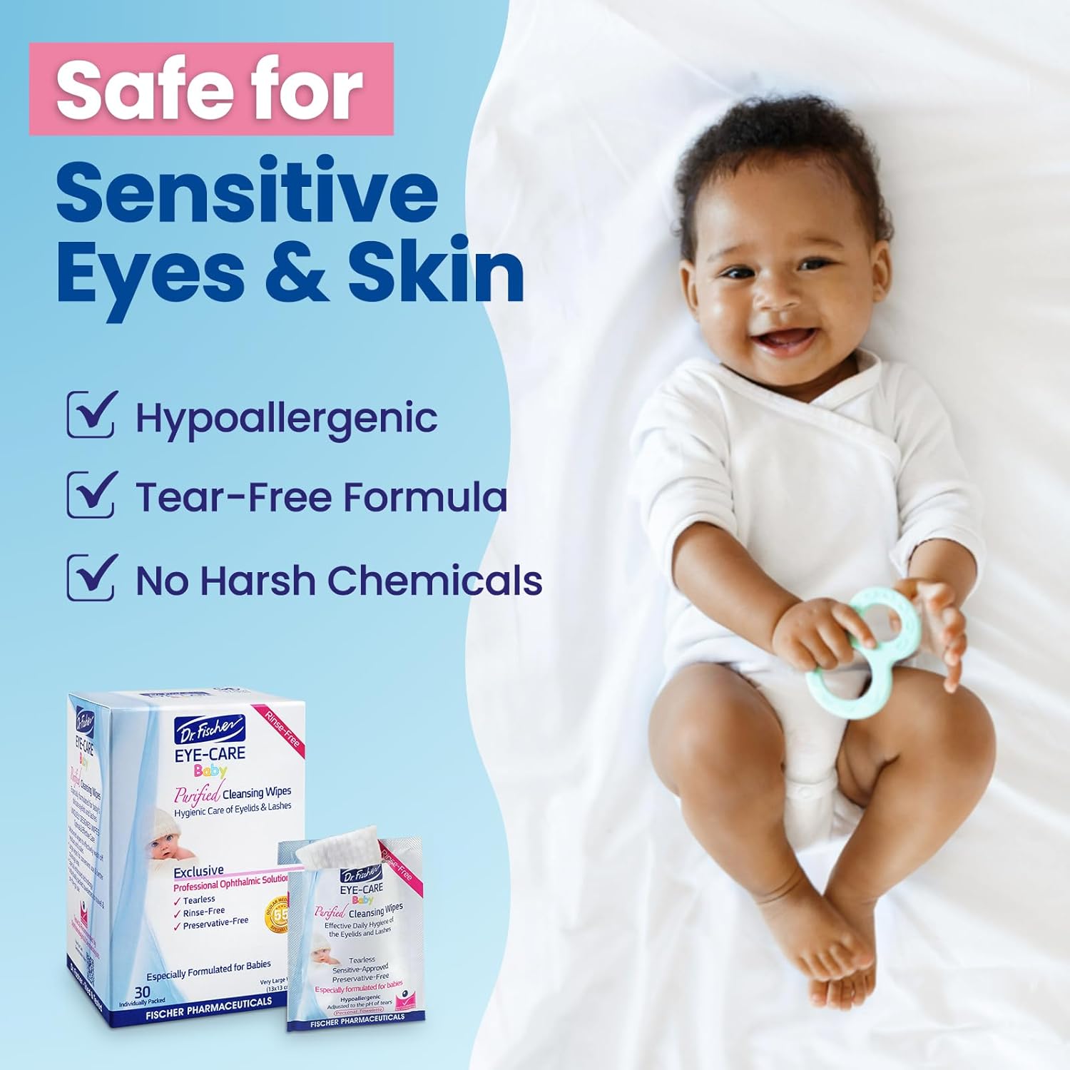 Gentle Care for Little Eyes: Dr. Fischer Premium Baby Eyelid Wipes Reviewed