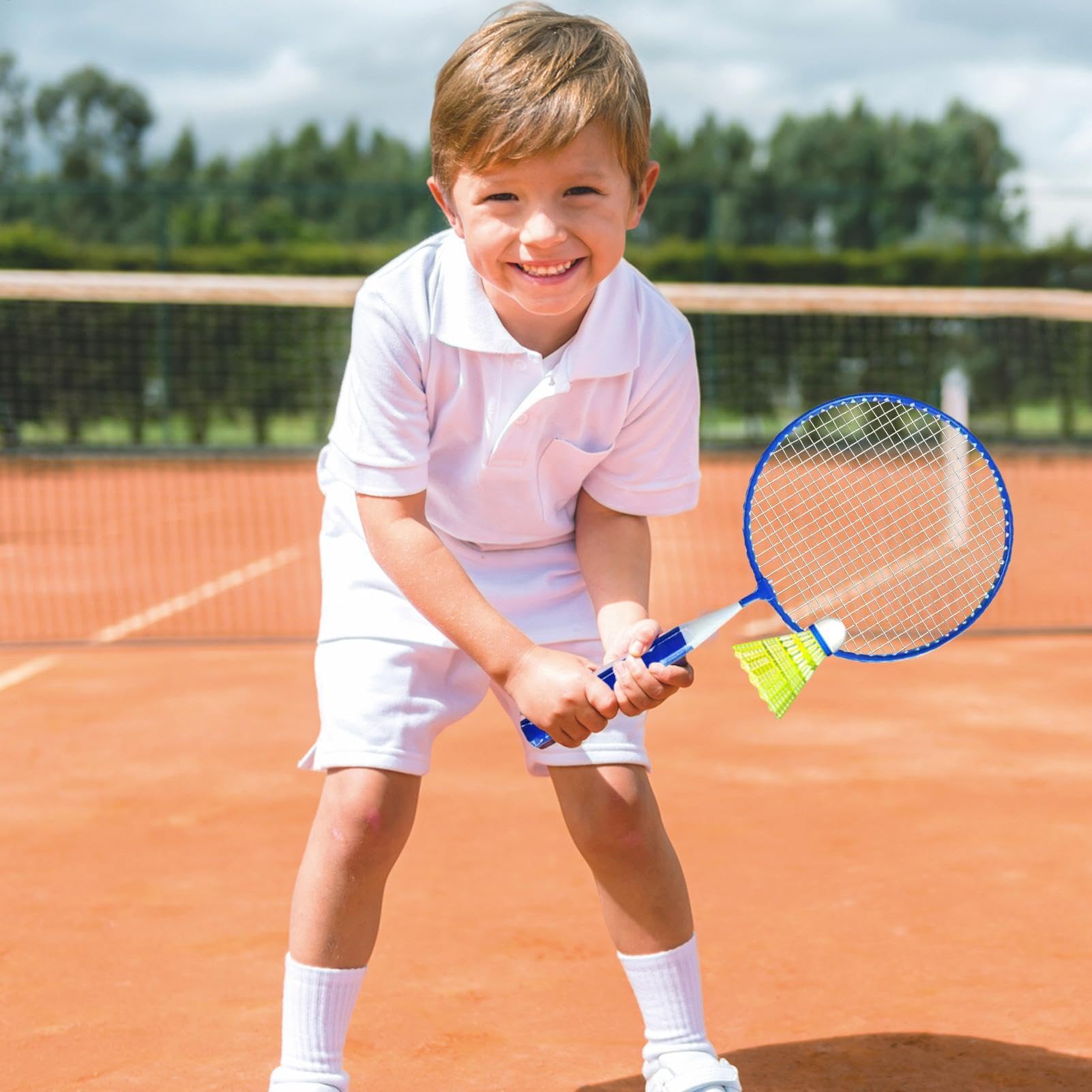 Allenamento Di Badminton A Casa A Rimbalzo Automatico Per Il Del Badminton | o Per L'Allenamento E La Pratica Per Il Fitness E Attrezzatura Sportiva Per I Bambini