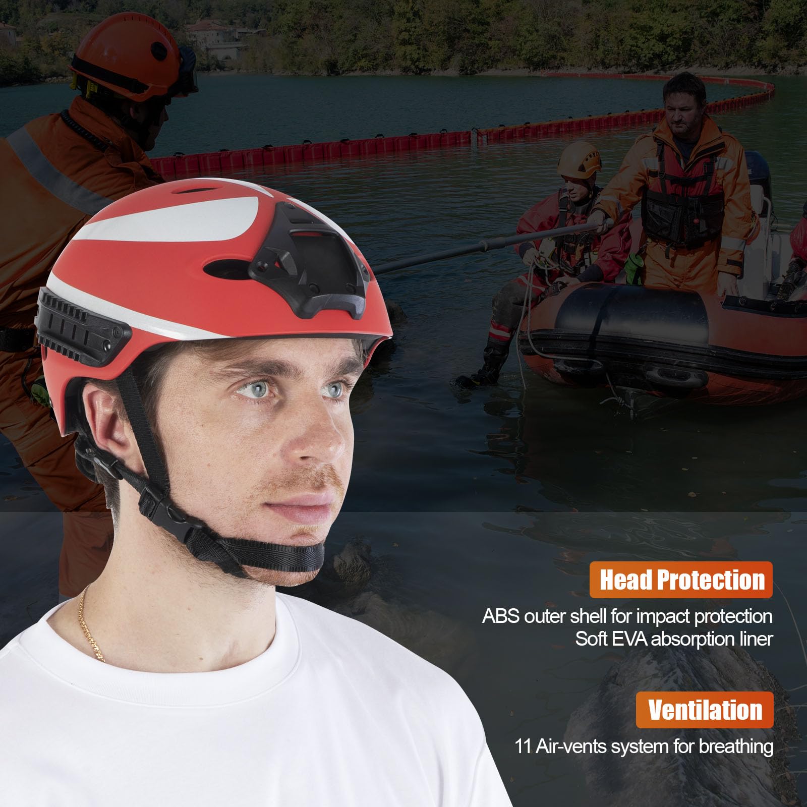 Tontron First Responder Wasserhelm | Water Resuce Helm