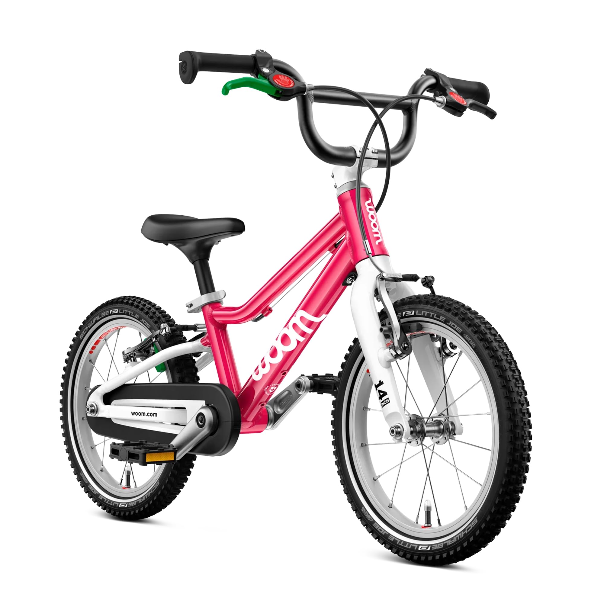 Amazon.com: woom GO 2 Bicycle for Children 3 to 4.5 Years Old, 14