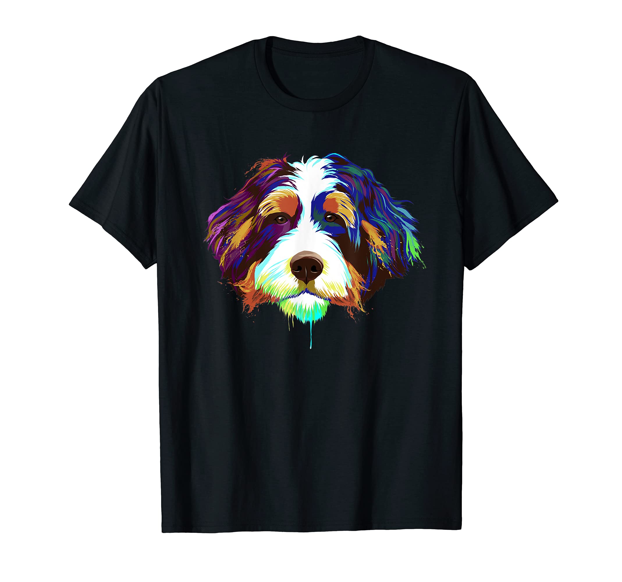 Splash Dog Bernedoodle T-Shirt