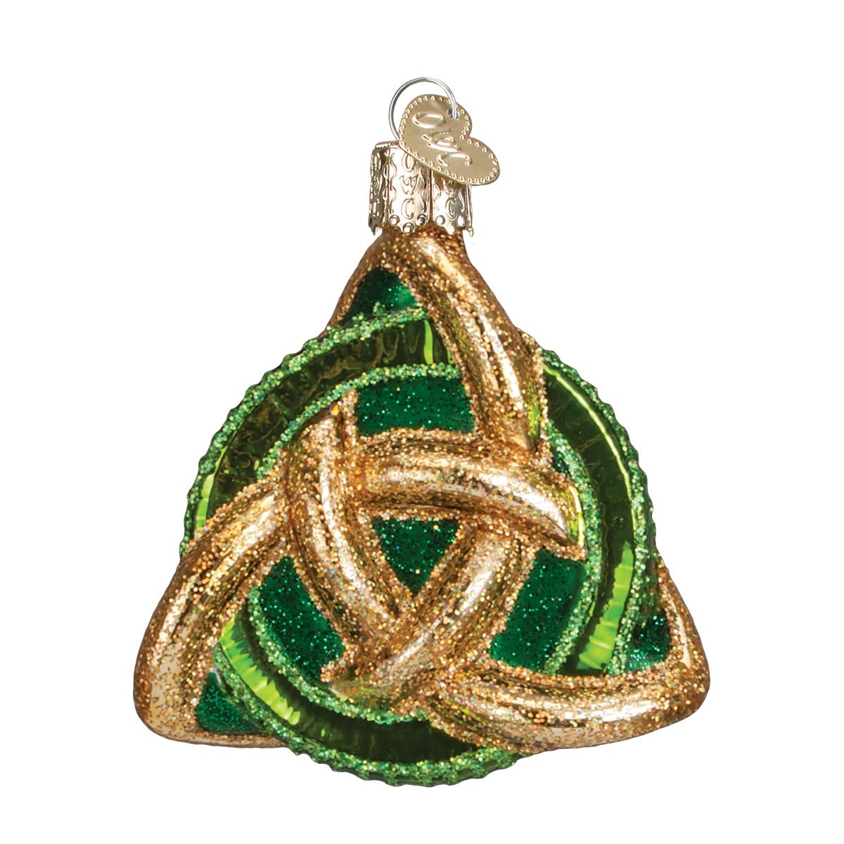 Old World Christmas Ornaments: Spiritual Gifts Glass Blown Ornaments for Christmas Tree, Trinity Knot