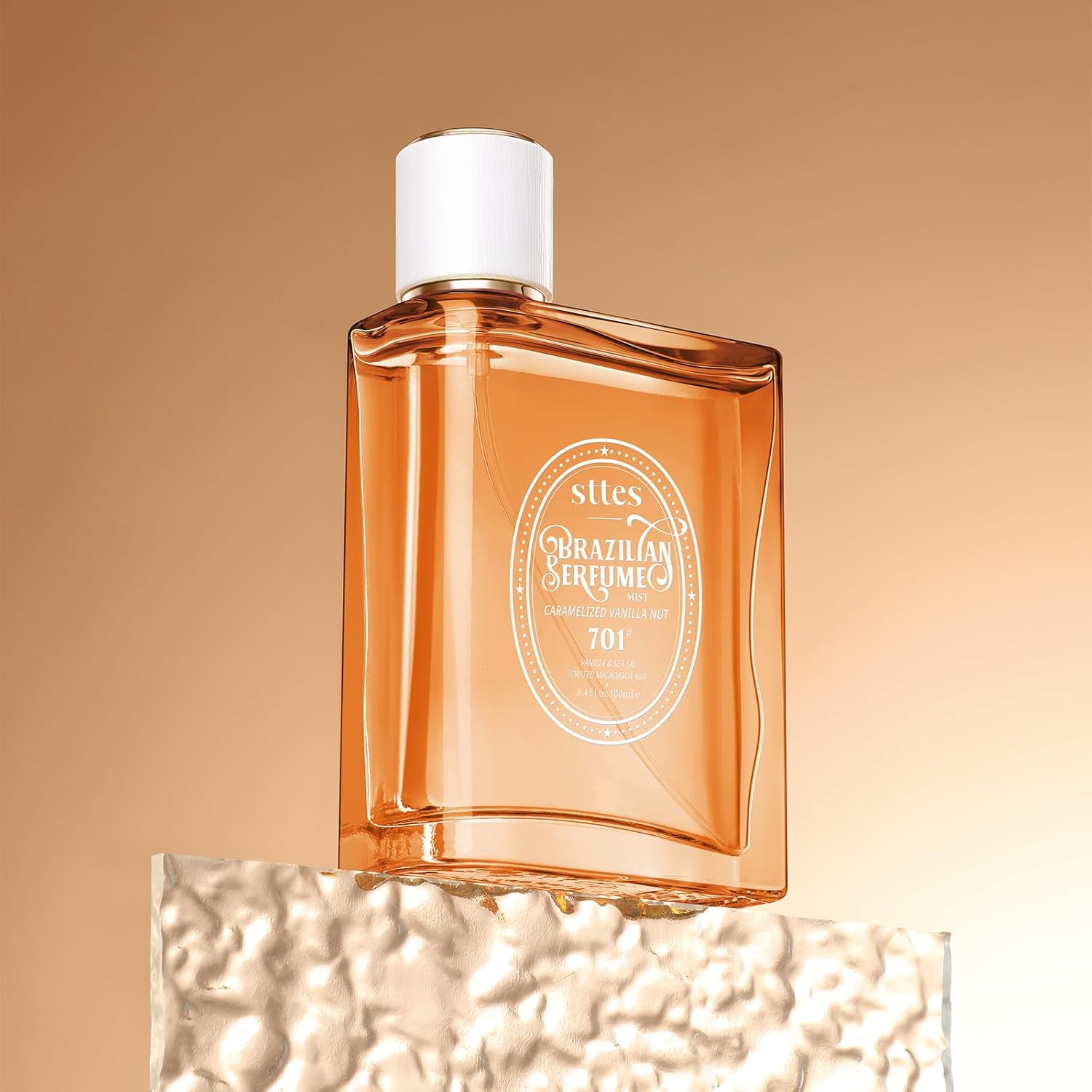 Perfume 701# (Caramel Vanilla Macadamia Nut) – Eau de Perfume 100ml (3.4fl oz) Amber Gourmet Tune (Caramel Vanilla + Roasted Macadamia Nuts) Perfume 701# (Caramel Vanilla Macadamia Nut) – Eau de Perfume 100ml (3.4fl oz) Amber Gourmet Tune (Caramel Vanilla + Roasted Macadamia Nuts)