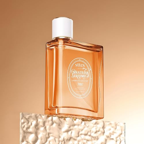 Sttes Perfume 701# (Caramel Vanilla Macadamia Nut) - Eau de Perfume 100ml (3.4fl oz) Amber Gourmet Tune (Caramel Vanilla + Roasted Macadamia Nuts) - caramelized vanilla nut'701