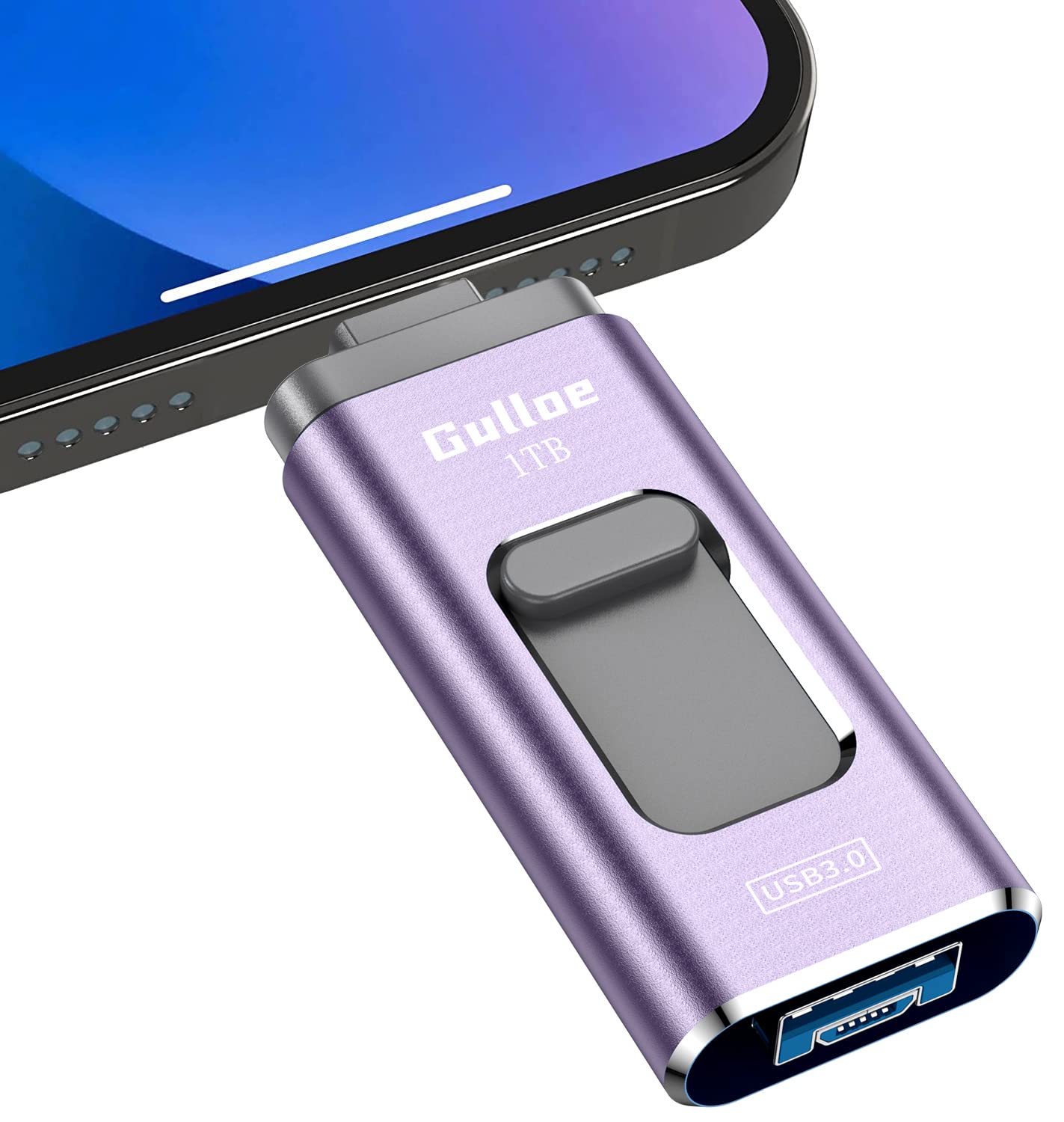 Gulloe Flash Drive 1TB Compatible with iPhone iPad, Take More Photos
