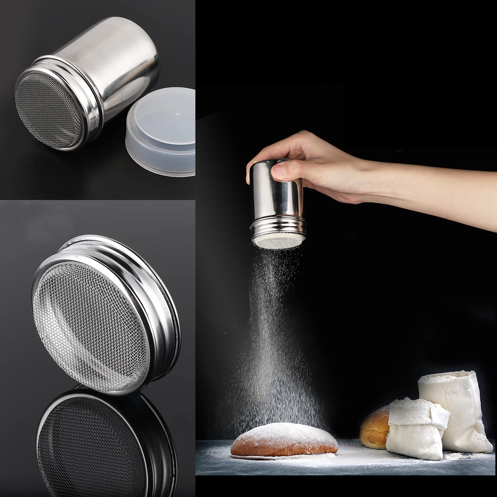 Sale, Zucchero E Spezie In Acciaio Inox, Dispenser Per Pepe E Spezie In Acciaio Inox Dispenser Per Pepe E Spezie Multiuso~p125259713