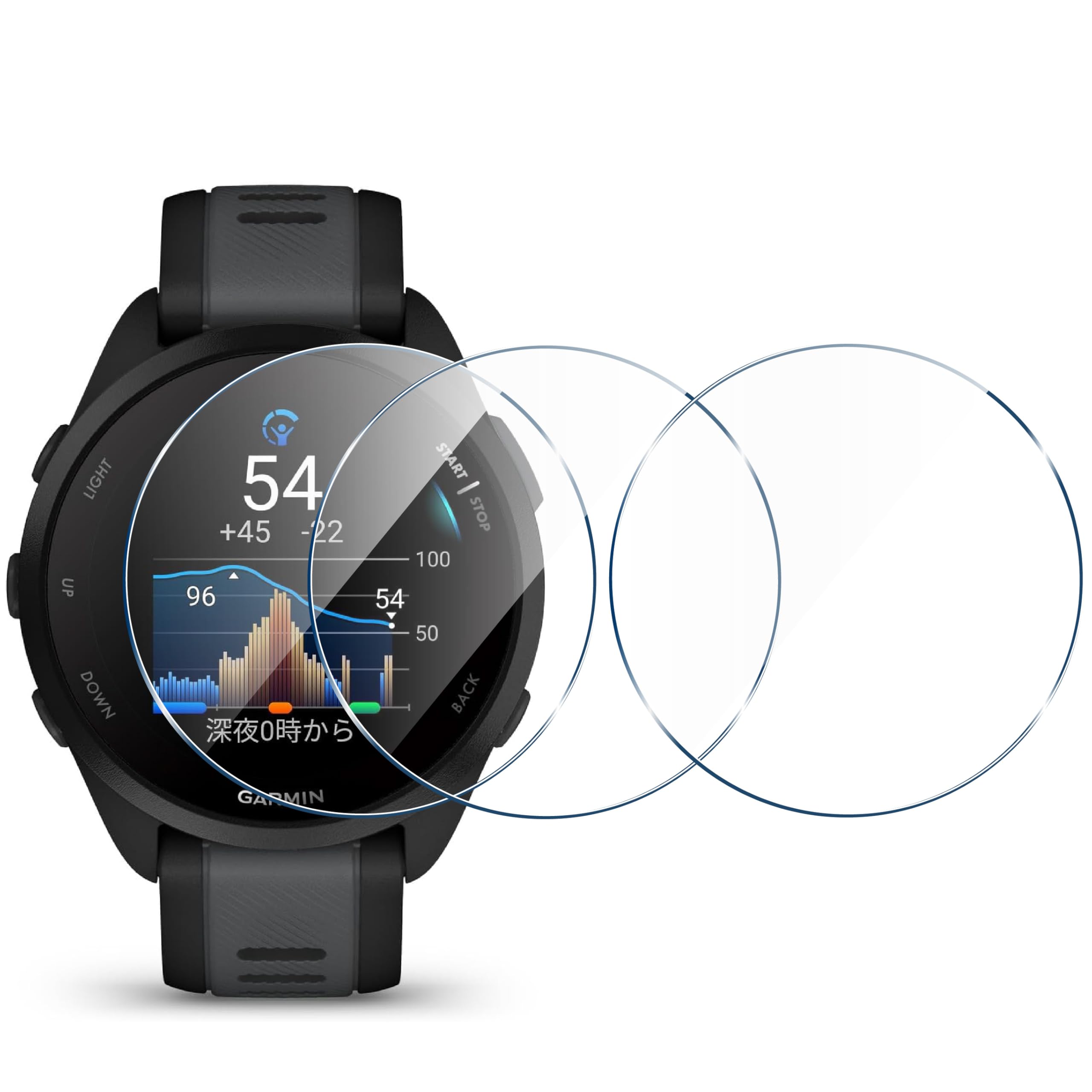 Amazon.co.jp: 対応 Garmin Forerunner 165 Music/Forerunner 165 