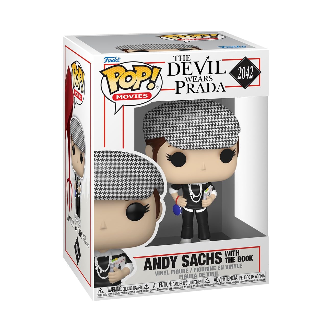 Funko Pop! Movies: The Devil Wears Prada - Andy Sachs​ with The Book - Collectible Vinyl Figure - Gift Idea - Official Merchandise - Toys for Kids & Adults