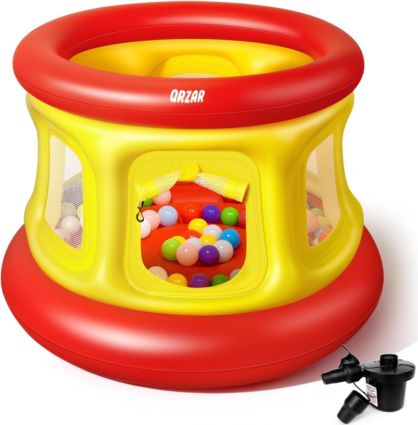 3-in-1 Inflatable Ball Pit, Trampoline, Playpen, Gift for Toddlers 1-4
