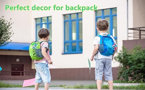 Miniatura 4 de Paquete de 50 paquetes de mochila de tortuga a granel mini llavero para ansiedad, recuerdos de fiesta de cumpleaños, premio de burbujas para