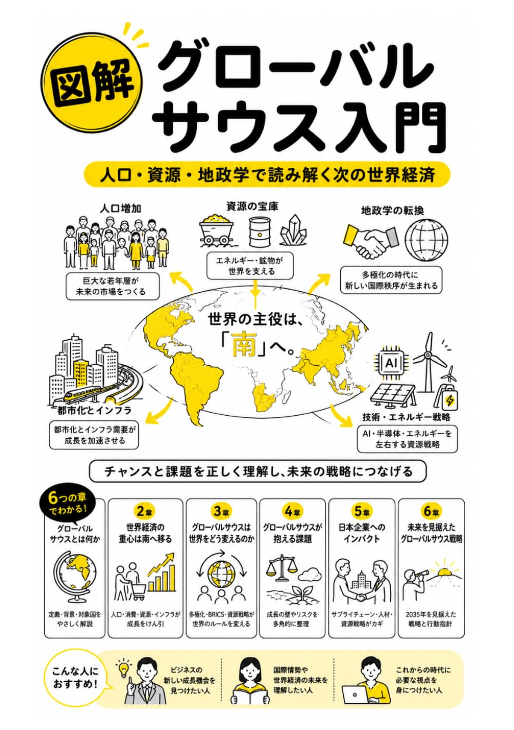 図解 グローバルサウス入門: 人口・資源・地政学で読み解く次の世界経済