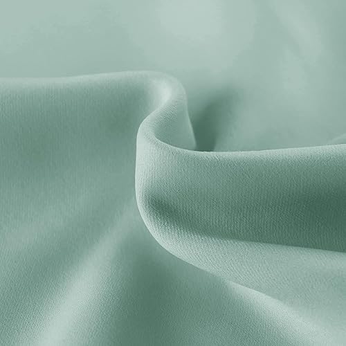 Miniatura 322 de DWCN Cortinas para puerta francesa: cortina térmica con bolsillo para barra para puertas con ventana de cristal, puertas de cocina y patio