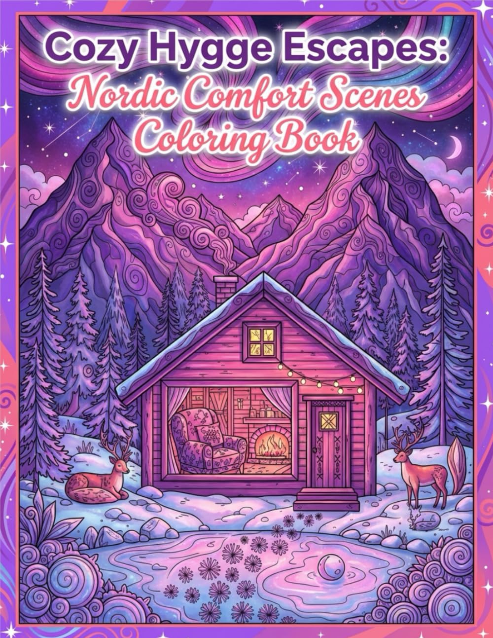 A FRIENDLY COZY HYGGE ESCAPES: NORDIC COMFORT SCENES