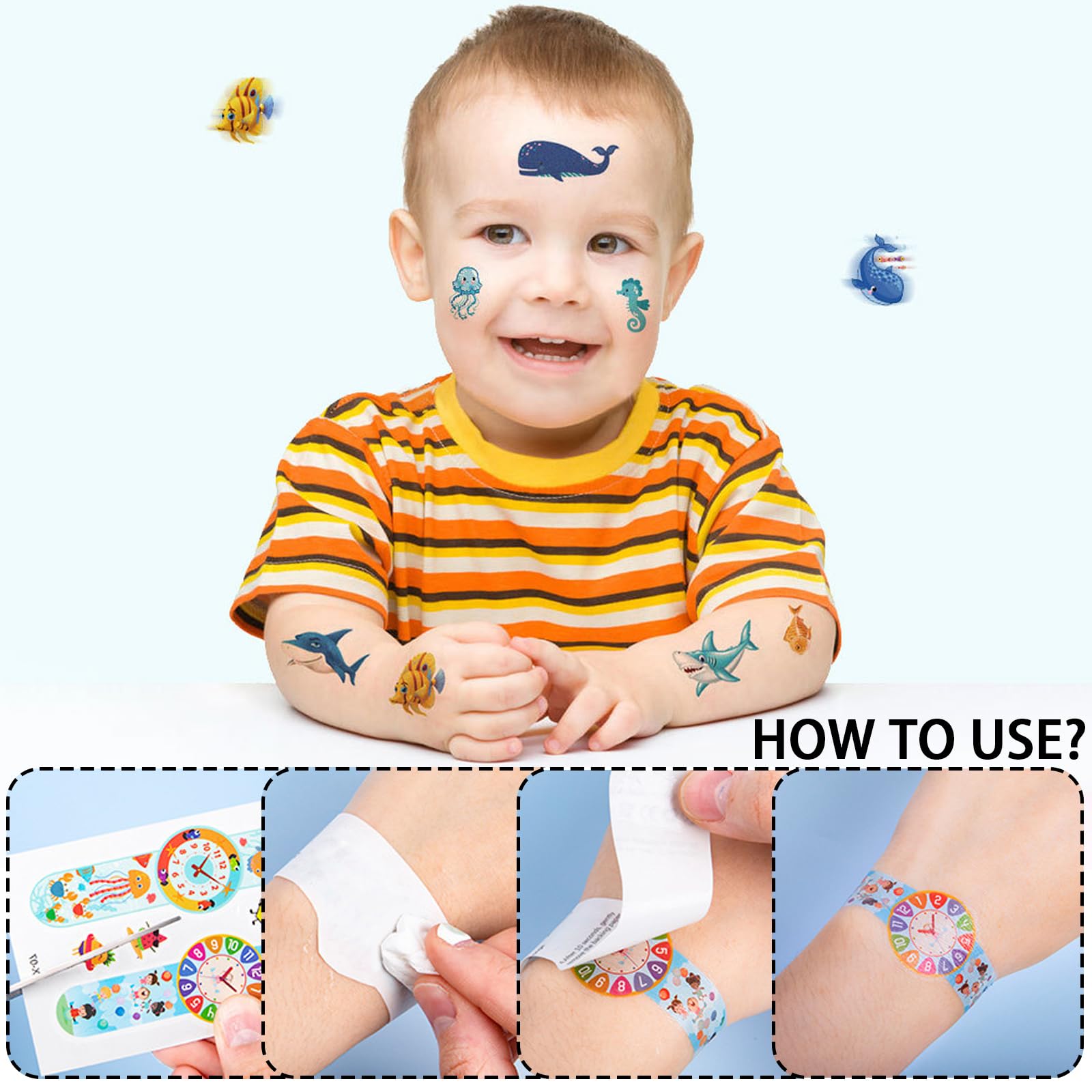 Poncho Asciugamano Per Bambini - Ideale Per Spiaggia, Piscina E Bagno