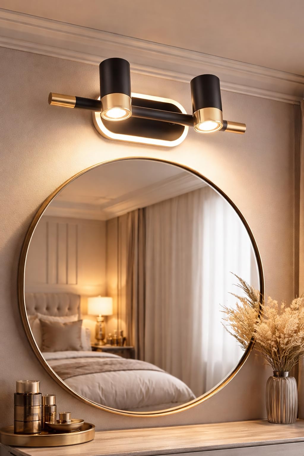 FILLISKA 3-in-1 Gold Spotlight - Color Changing & Adjustable -18