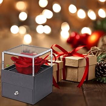Amazon|プリザーブドフラワーバラ ジュエリー ボックス ハイ エンド Amazon|プリザーブドフラワーバラ ジュエリー ボックス ハイ エンド