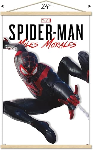 Miniatura 3 de Trends International Marvel Comics Miles Morales Feature Series Wall Poster with Magnetic Frame