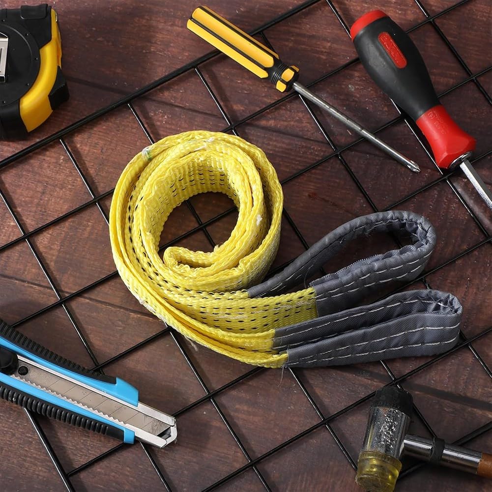 4 . Podnośniki Pasy do podnoszenia Heavy Duty Web Sling Poliester Nylon Wciągnik Samochodowy Do Użytkowania Na Zewnątrz