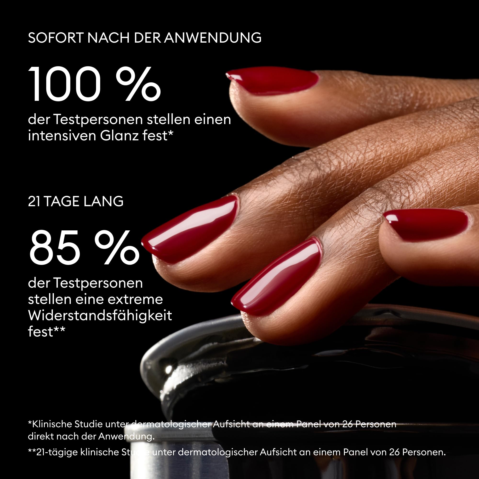 Manucurist Xtrem Flash Gel Nägel Set mit 2 UV Nagellack | Poppy Red & Hortencia - LED Lampe 36W, Base Coat, Top Coat Gel UV, Entferner & Clips - Bis zu 21 Tage Halt